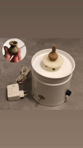 چرخ سفالگری مینیاتوری پارسینه کیفیت و تمرکزی بالا مناسب برای